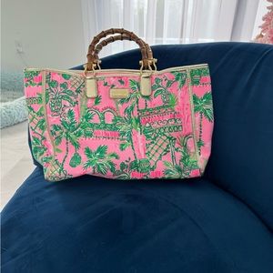 Lily Pulitzer Greydon canvas tote